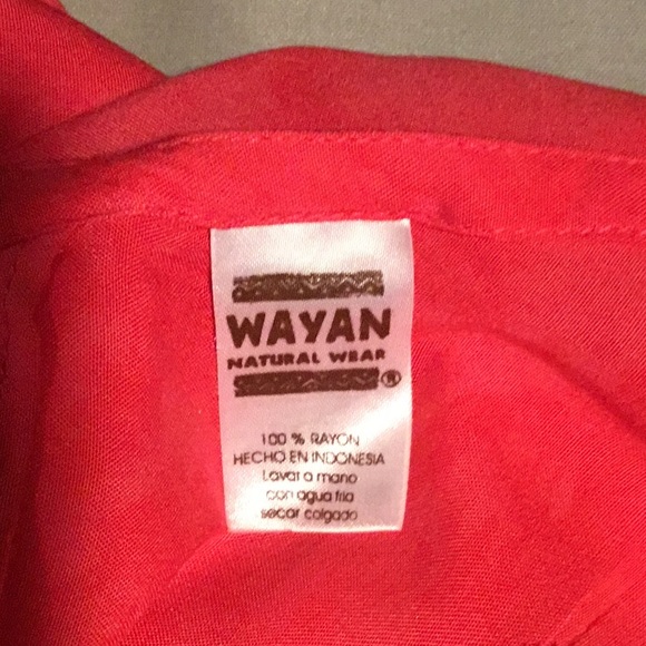 Hot Pink Rayon sundress - Picture 6 of 8